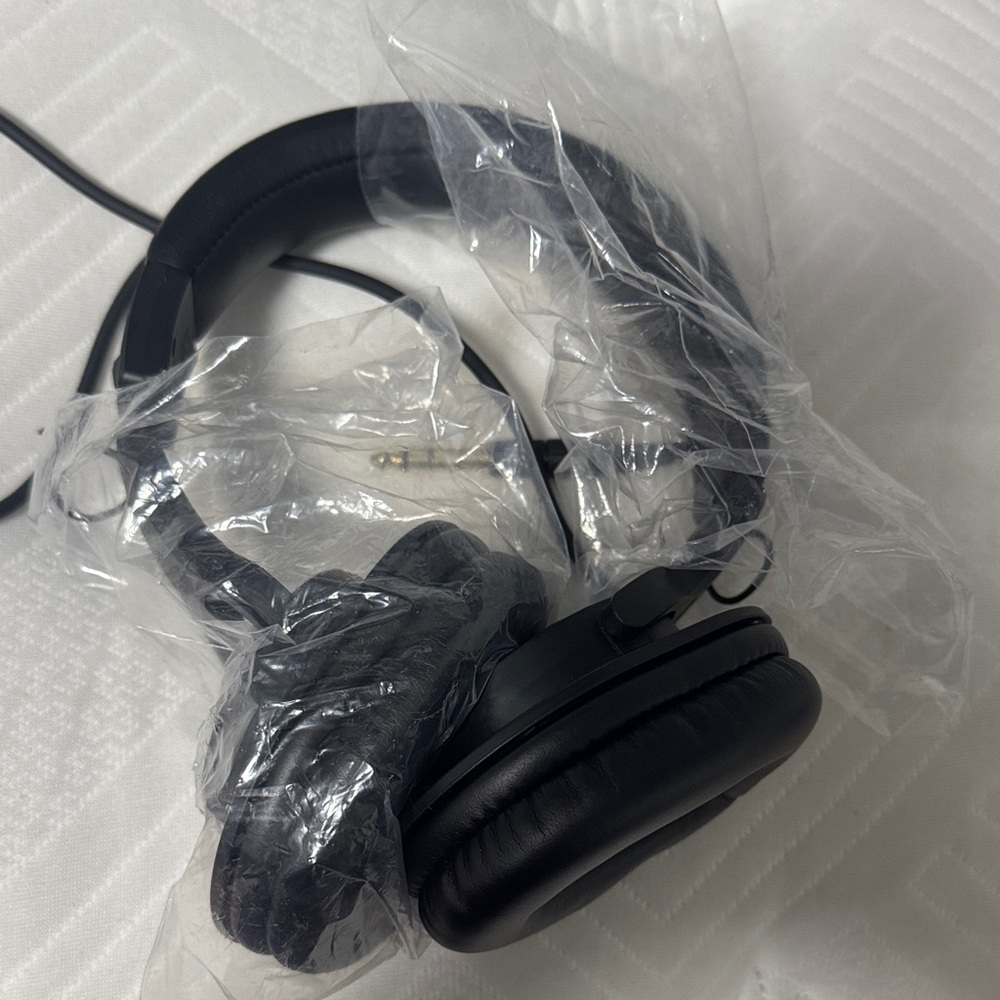 Audio Technica Black Headphones